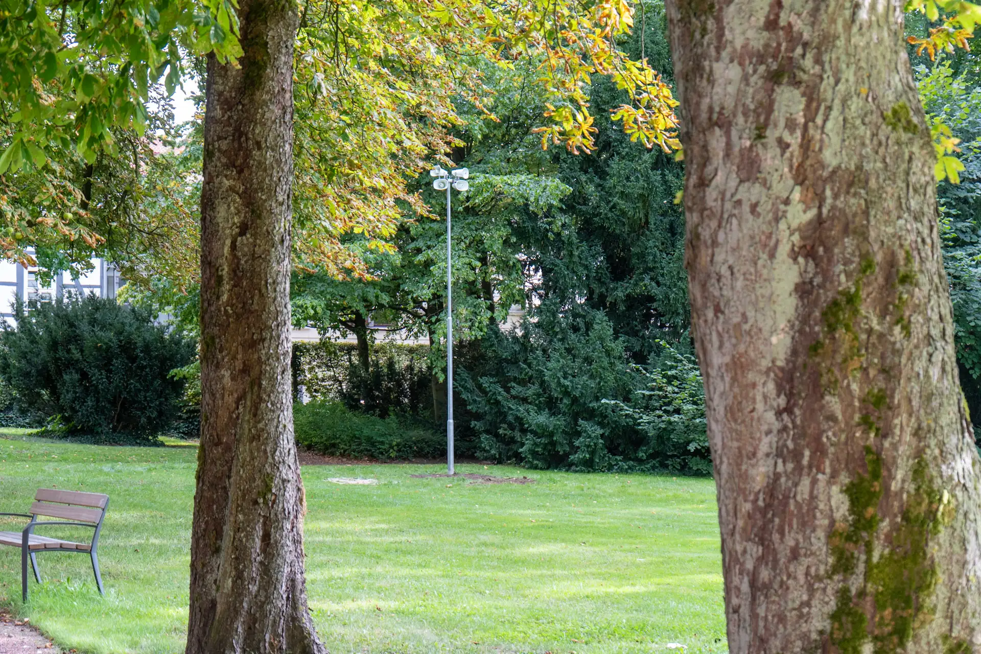 1 - Vor allem um die Mofetten werden Sensoren zur Messung der CO₂ -Konzentration in Bodennähe installiert.