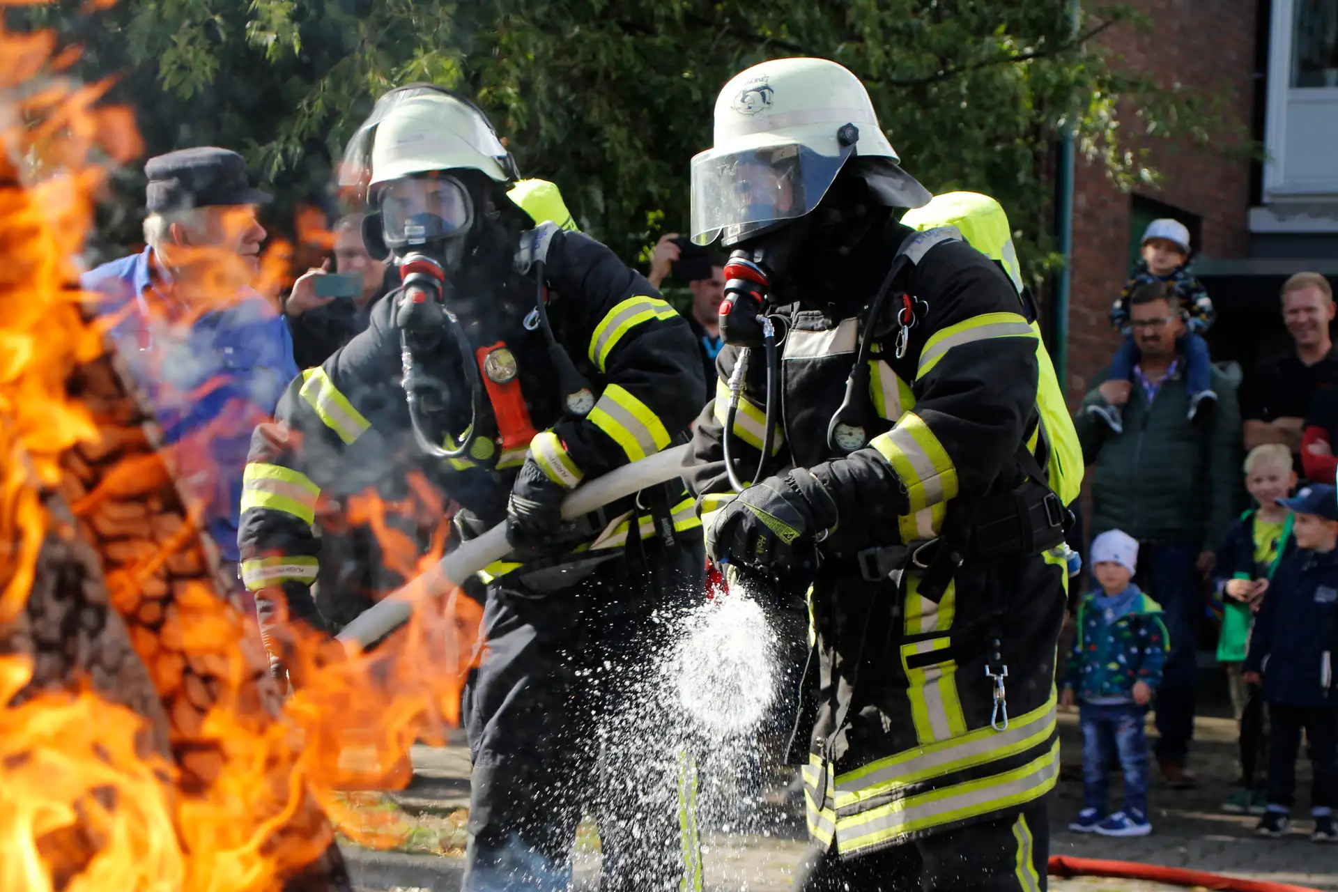 Brandschutztag der Freiwilligen Feuerwehr Moers in Repelen