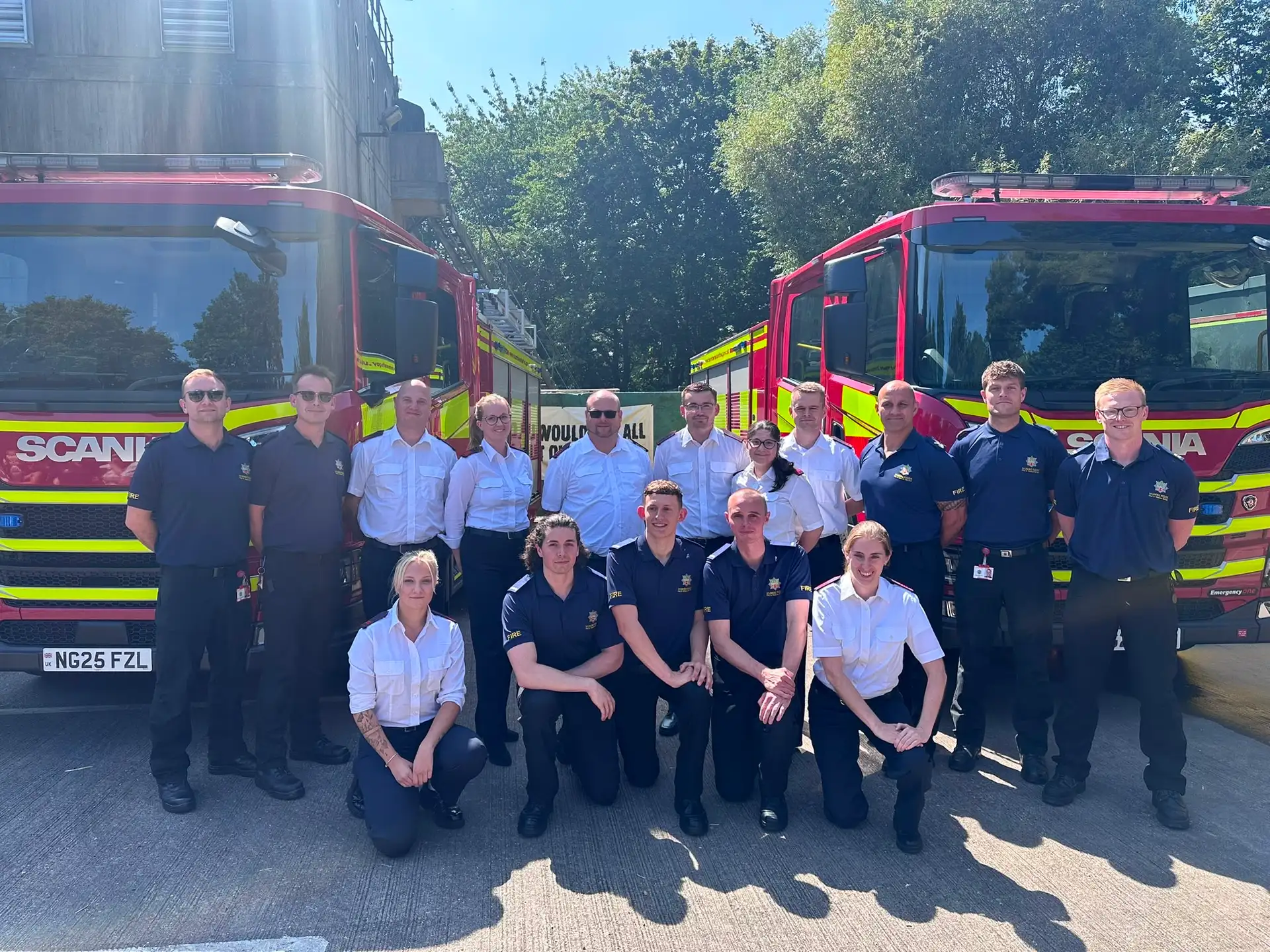 Feuerwehr Lemgo besucht Beverley: Austausch mit Humberside Fire & Rescue Service