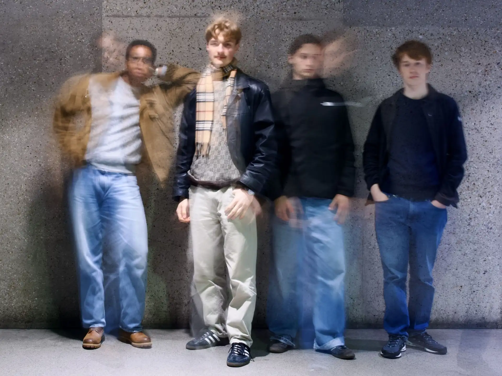 Bandmitglied der Gruppe Zone Out auf einem Porträtfoto.
