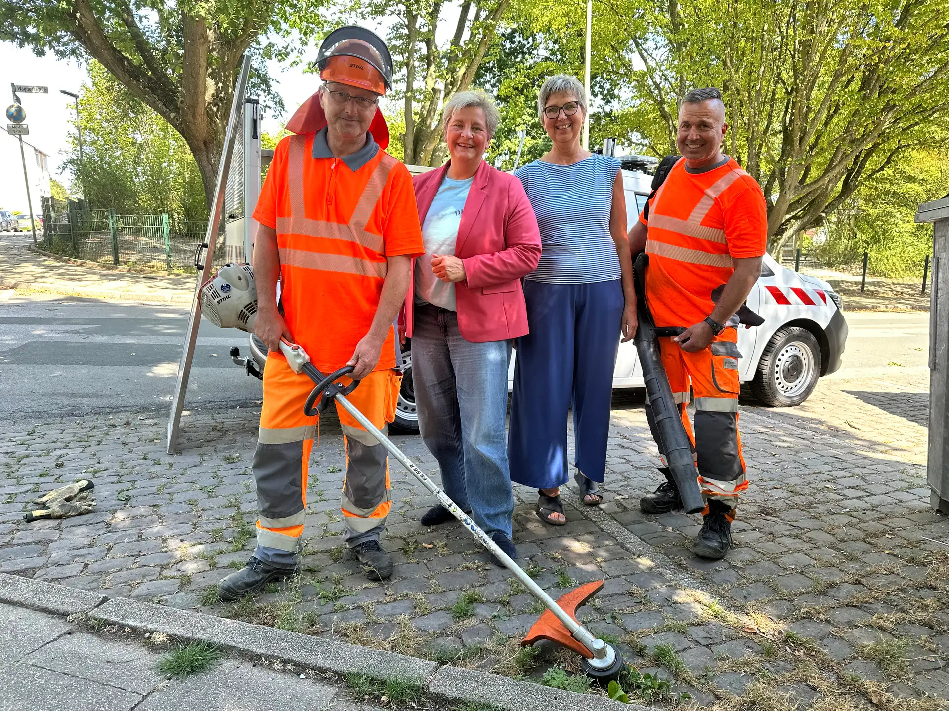 „Stadtteilkümmerer“ in Hattingen: Grünpflege mit festen Ansprechpartnern