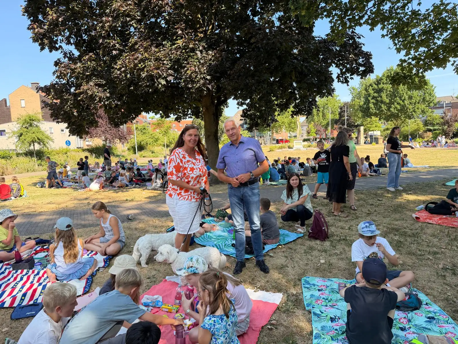 Picknick der Wieschhofschule zum Schuljahresabschluss in Olfen