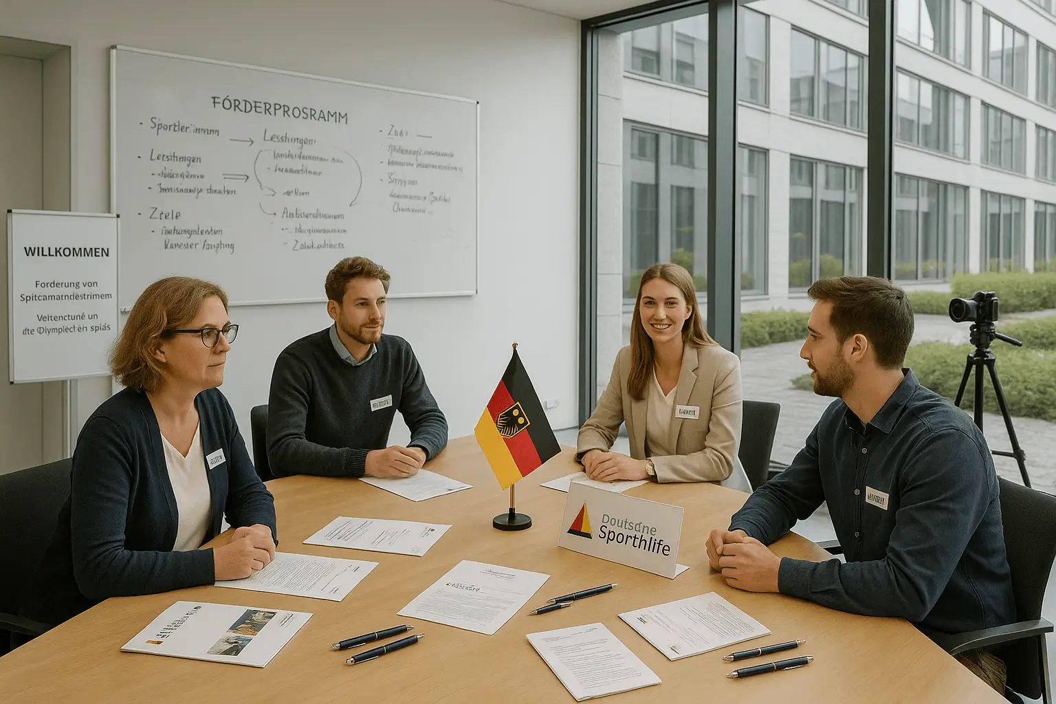 Fiktives KI-Symbolbild