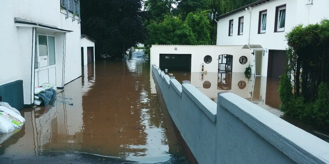 Abriss der Fußgängerbrücke an der Balver Straße