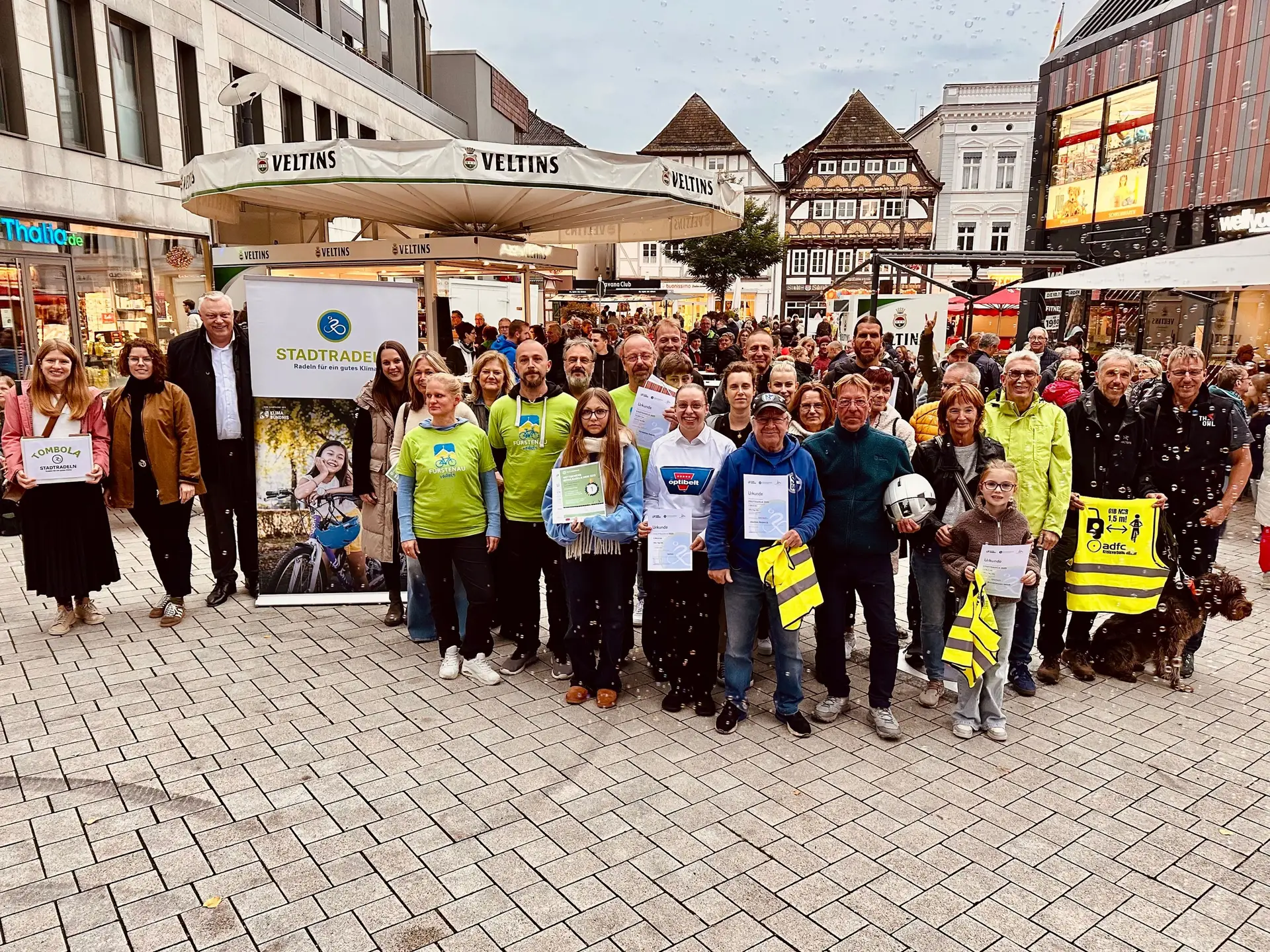Höxter feiert Radhelden des Stadtradelns