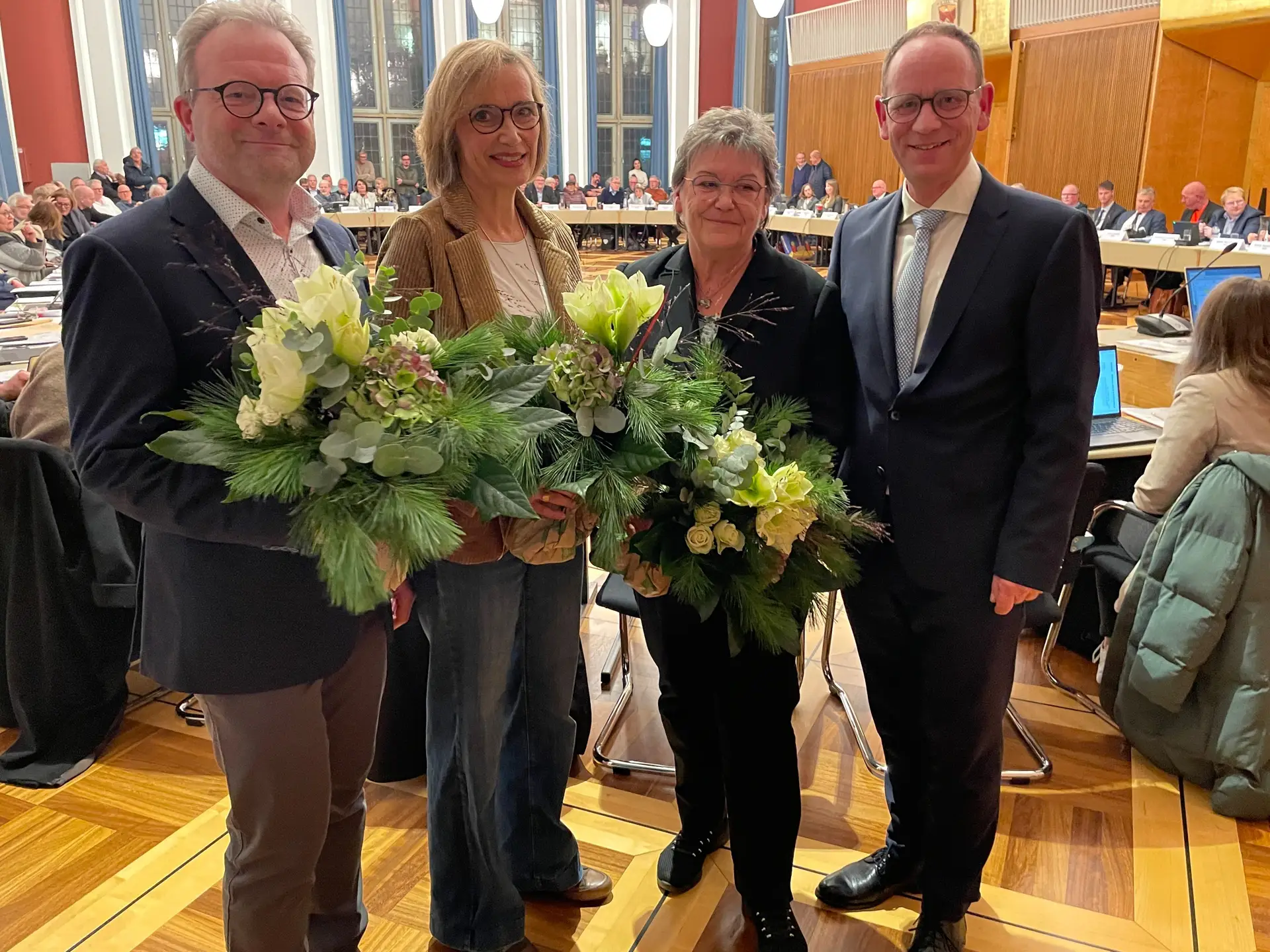 Neuer Rat in Minden startet mit frischem Team