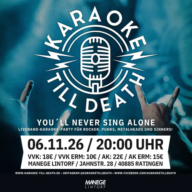 Karaoke Till Death in der Manege
