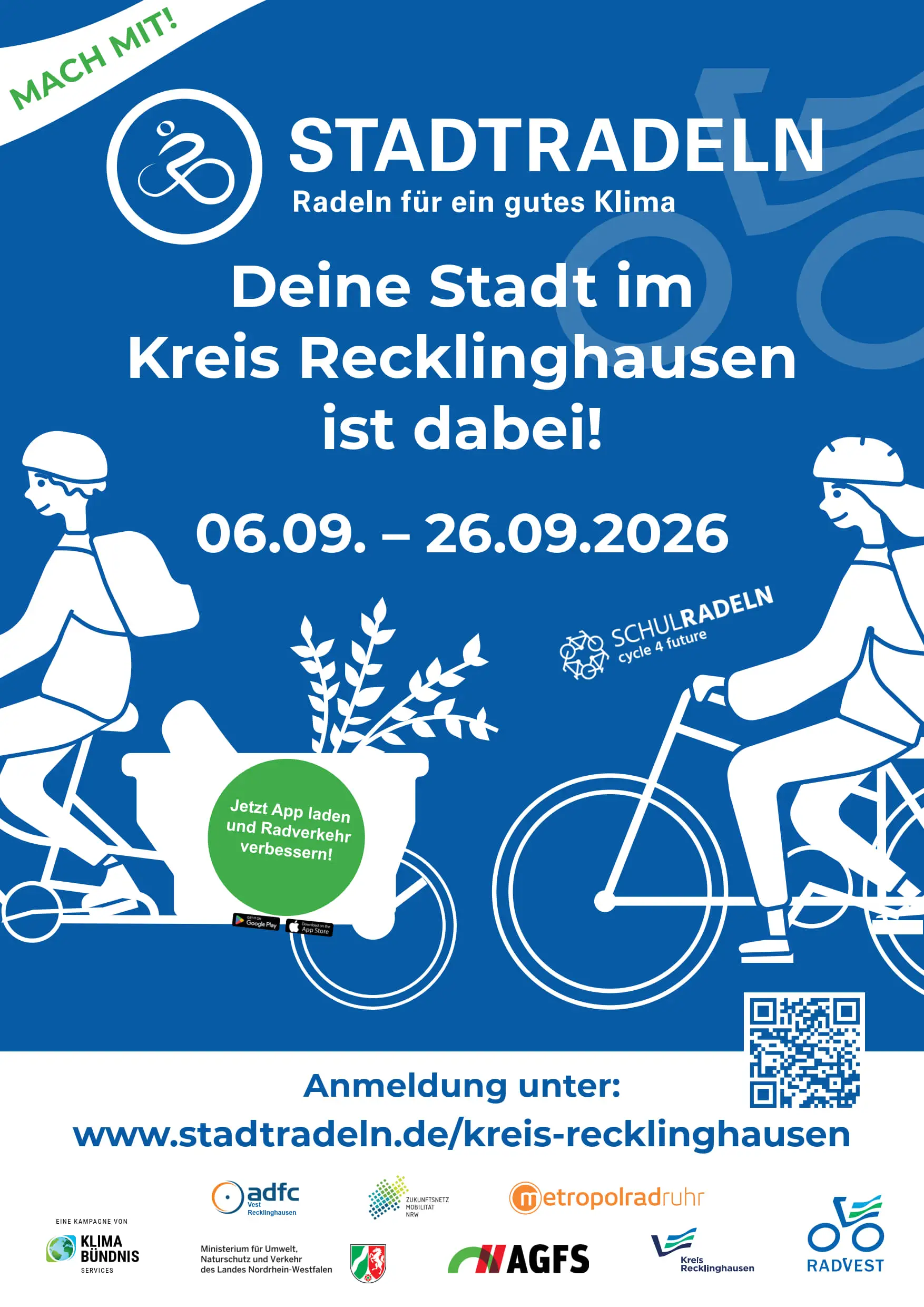 STADTRADELN startet im Kreis Recklinghausen: 21 Tage fürs Rad im Alltag