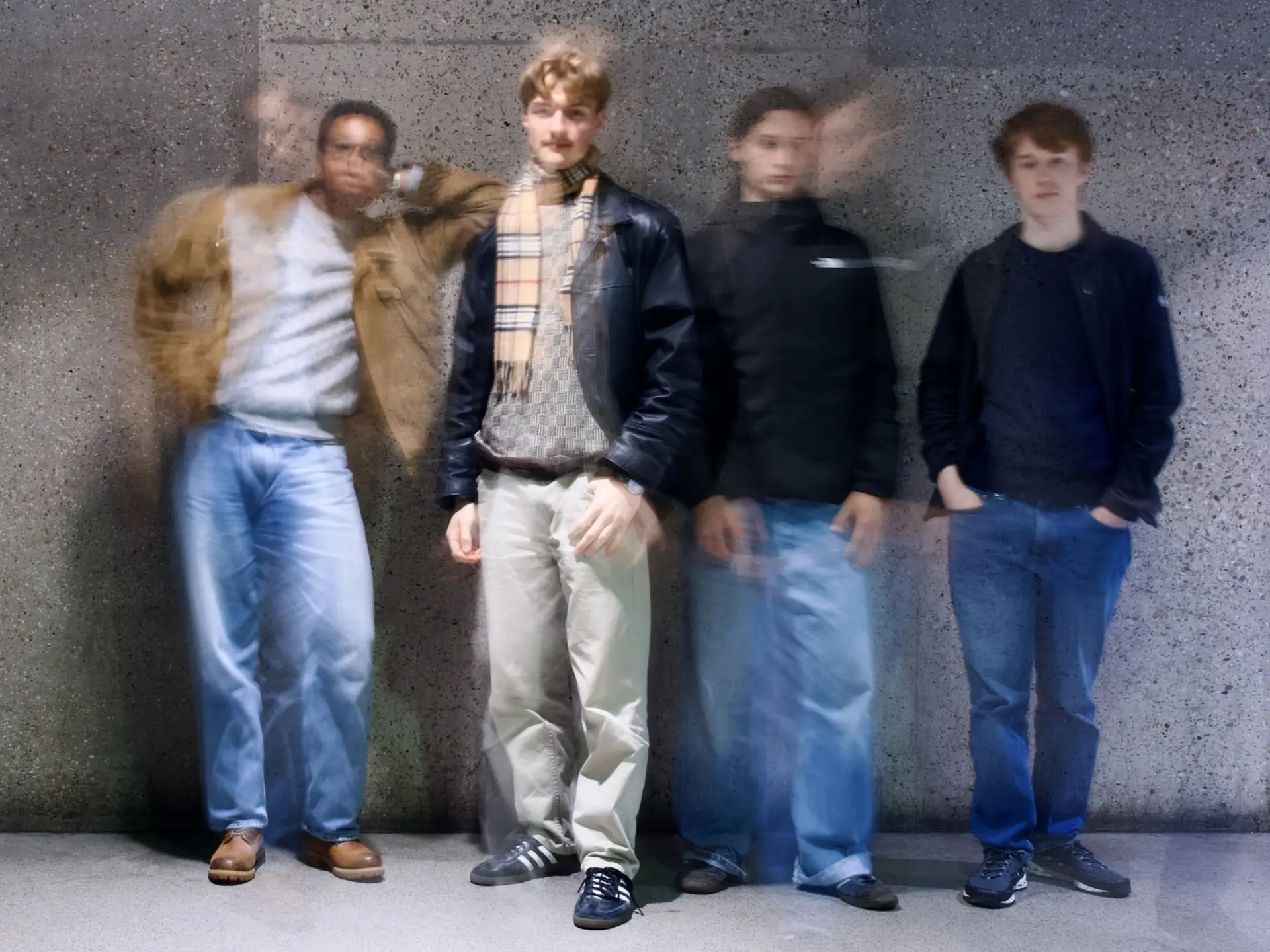 Bandmitglied der Gruppe Zone Out auf einem Porträtfoto.