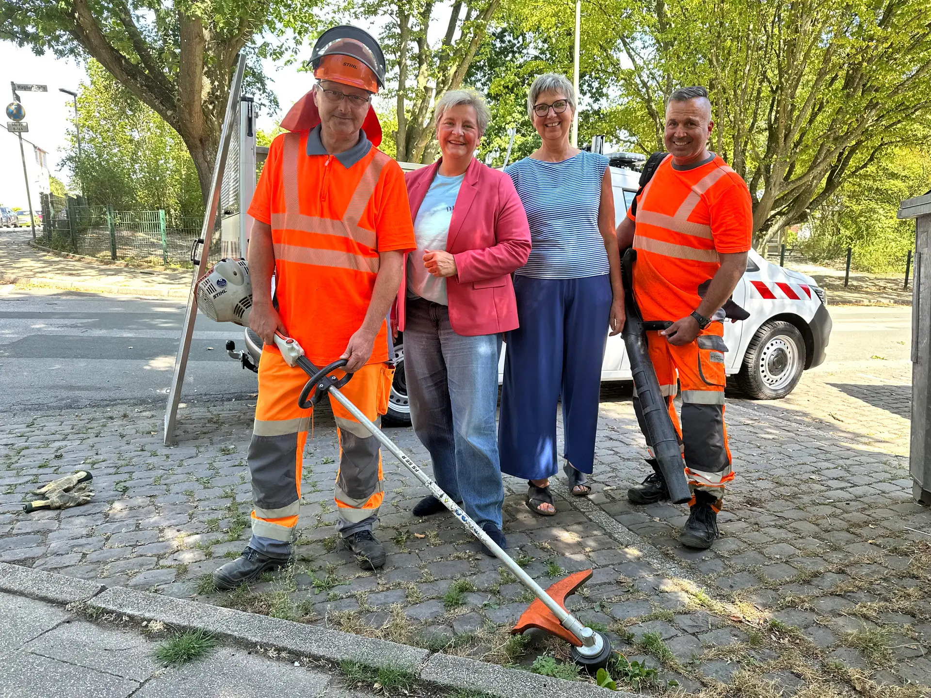 „Stadtteilkümmerer“ in Hattingen: Grünpflege mit festen Ansprechpartnern