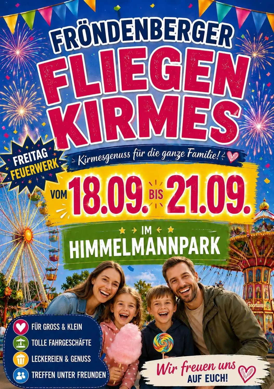 Fliegenkirmes im Himmelmannpark Fröndenberg/Ruhr: „Gemütlich, familiär und schön“