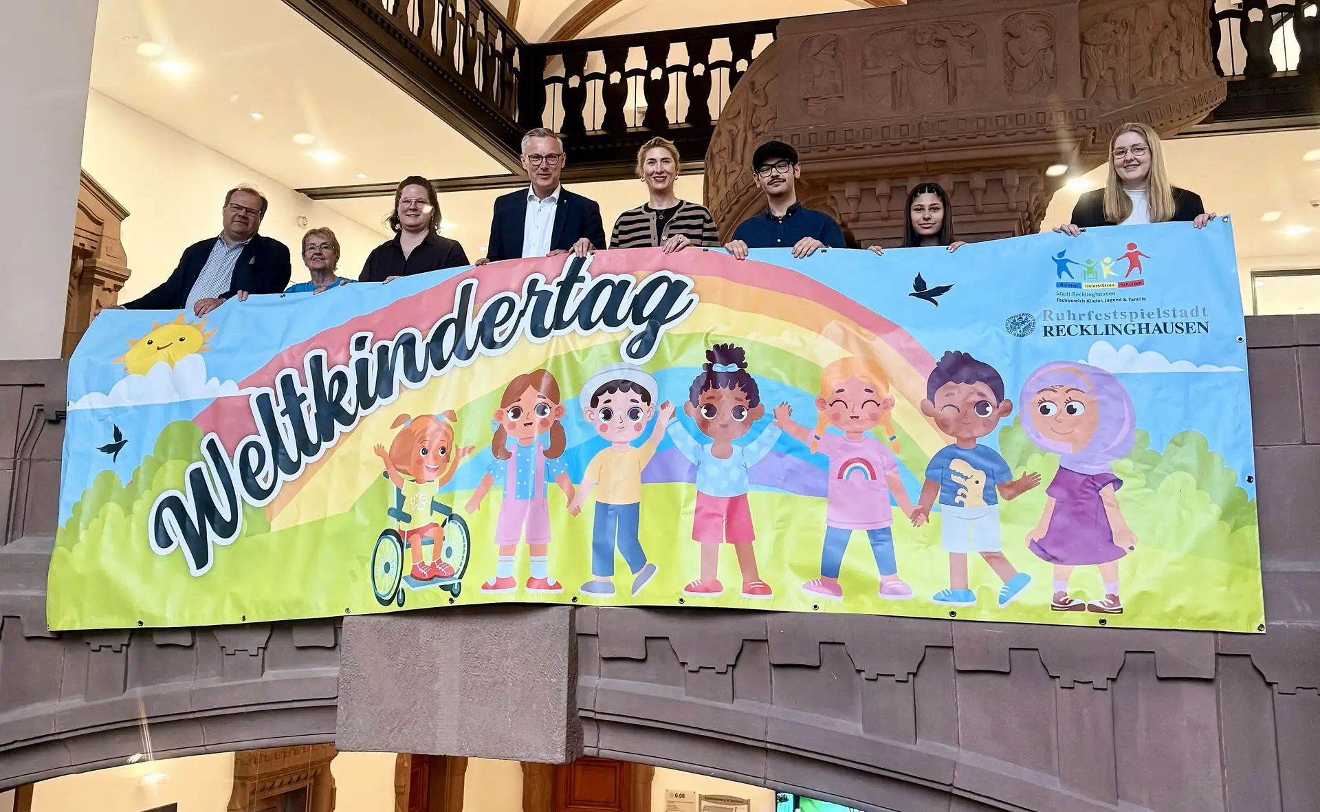 Weltkindertag in Recklinghausen: Aktionen und kreative Angebote in der Vestlandhalle