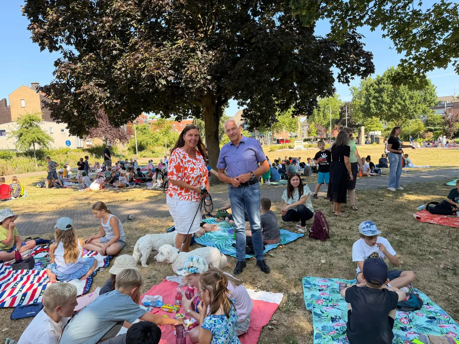 Picknick der Wieschhofschule zum Schuljahresabschluss in Olfen