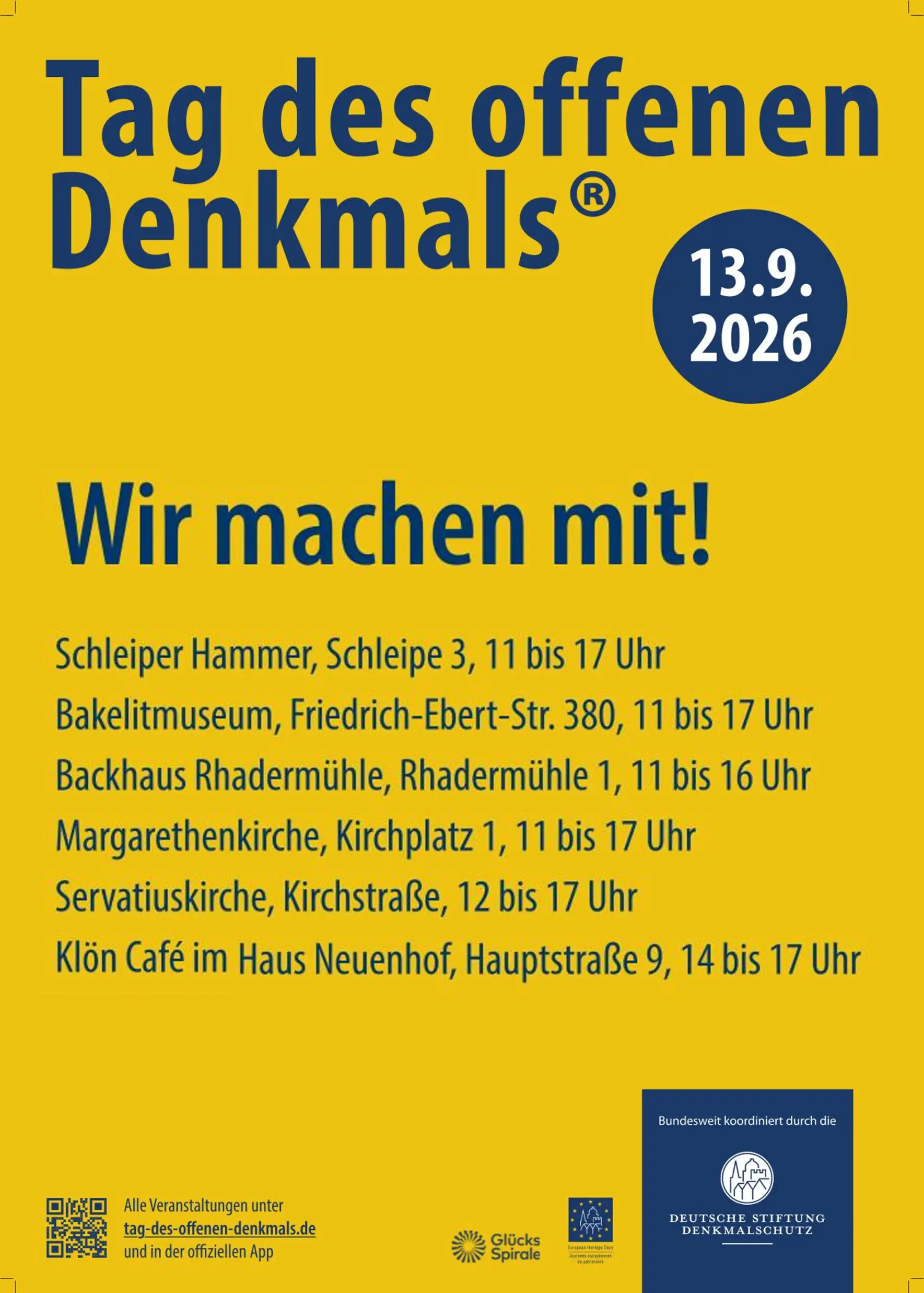 Kierspe beim Tag des offenen Denkmals: „NetzWERKE“ im Blick