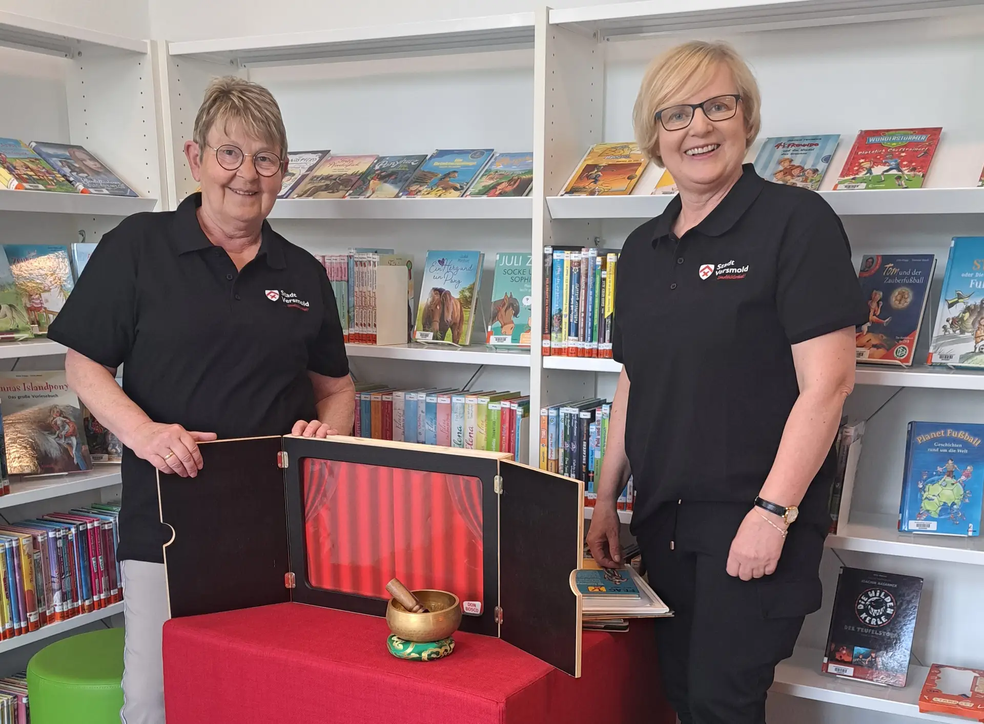 Kostenlose Vorlesestunde in der Stadtbibliothek Versmold mit den Leseratten