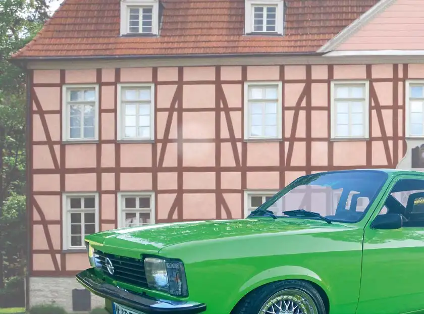 Plakat für „Gut Rödinghausen Classics 2026“ mit Angaben zu Datum, Uhrzeit und Eintritt sowie Oldtimer-Motiv.