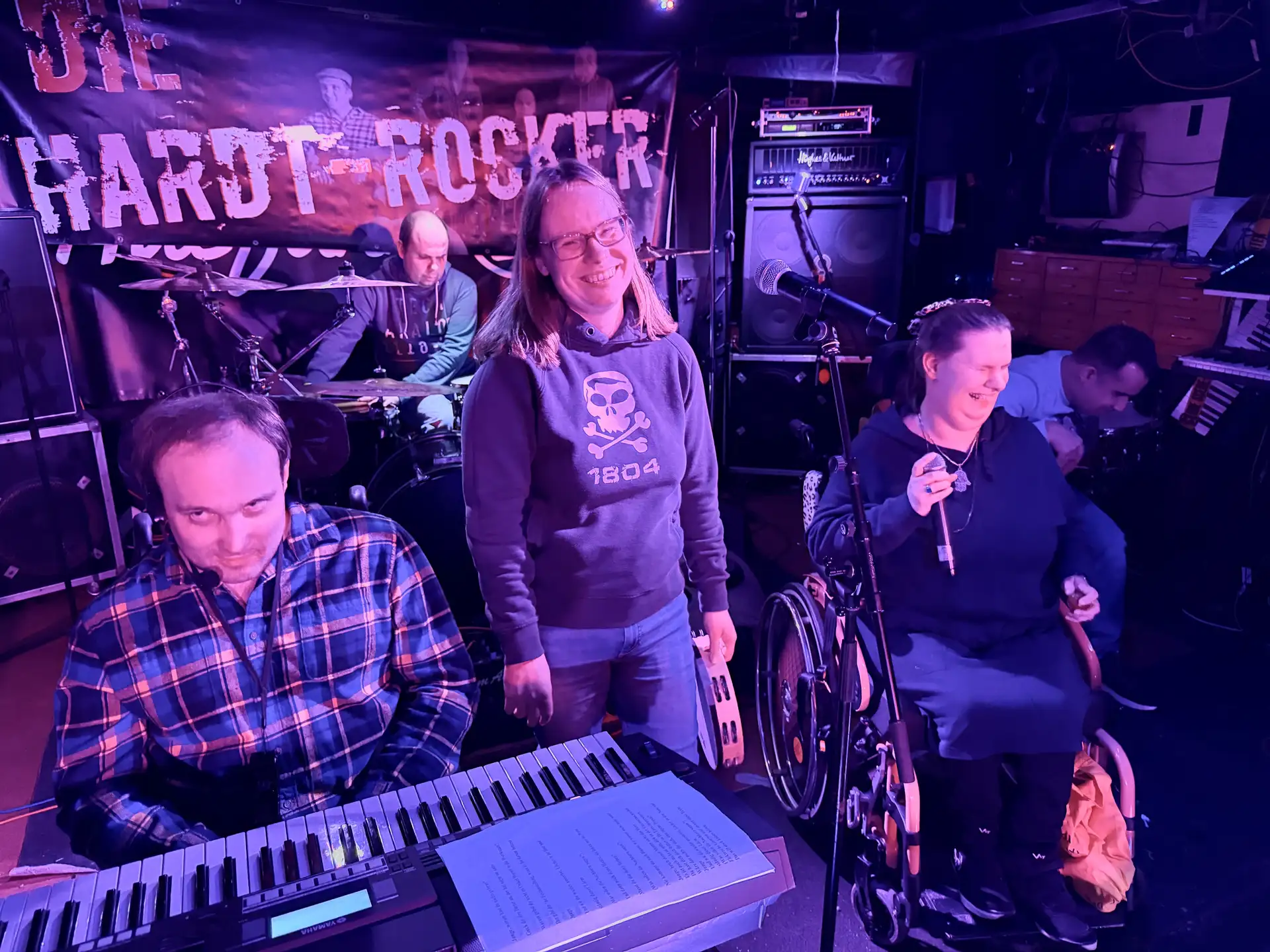 Die Band Hardt Rocker.