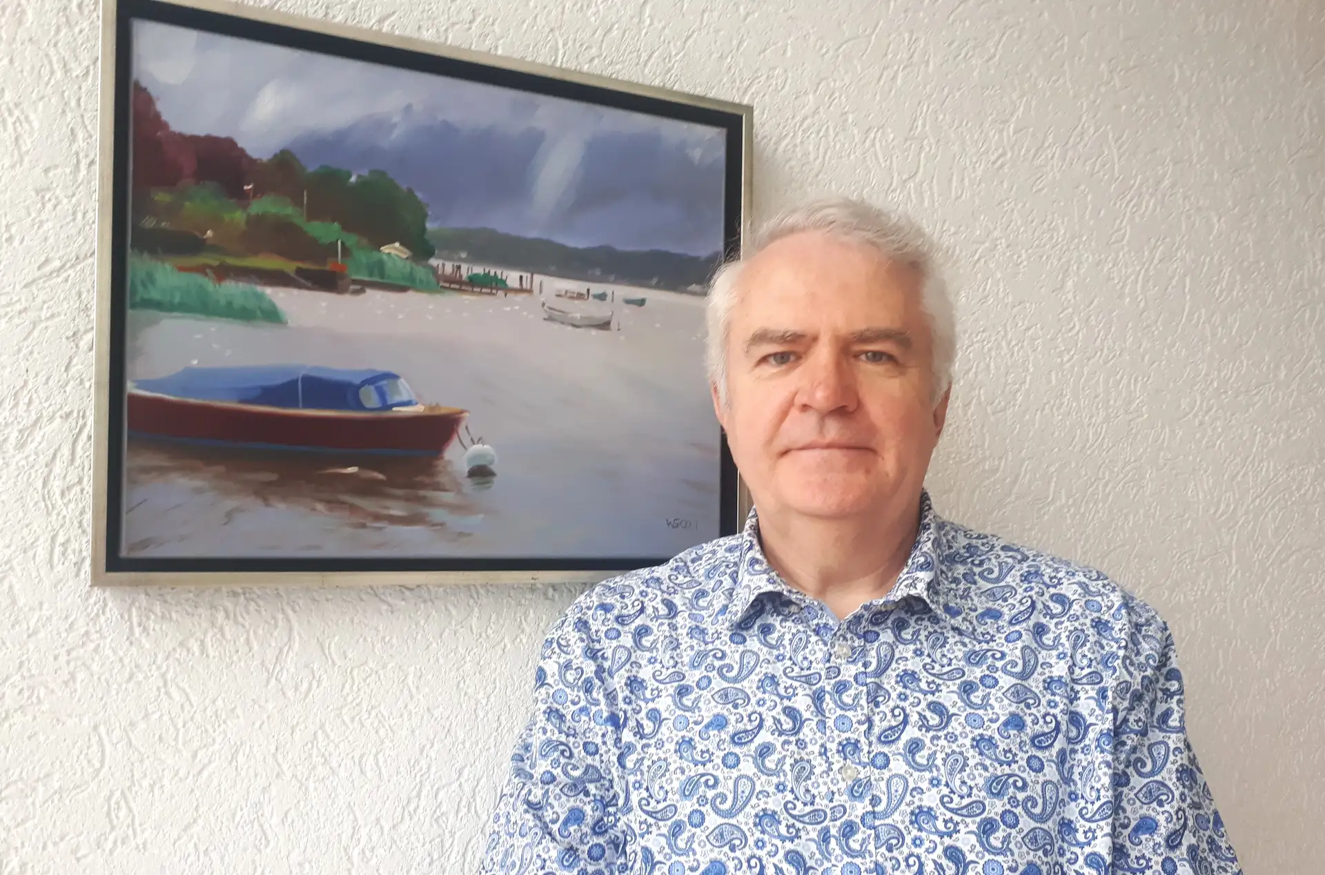 Porträt von Waldemar Grabelus.