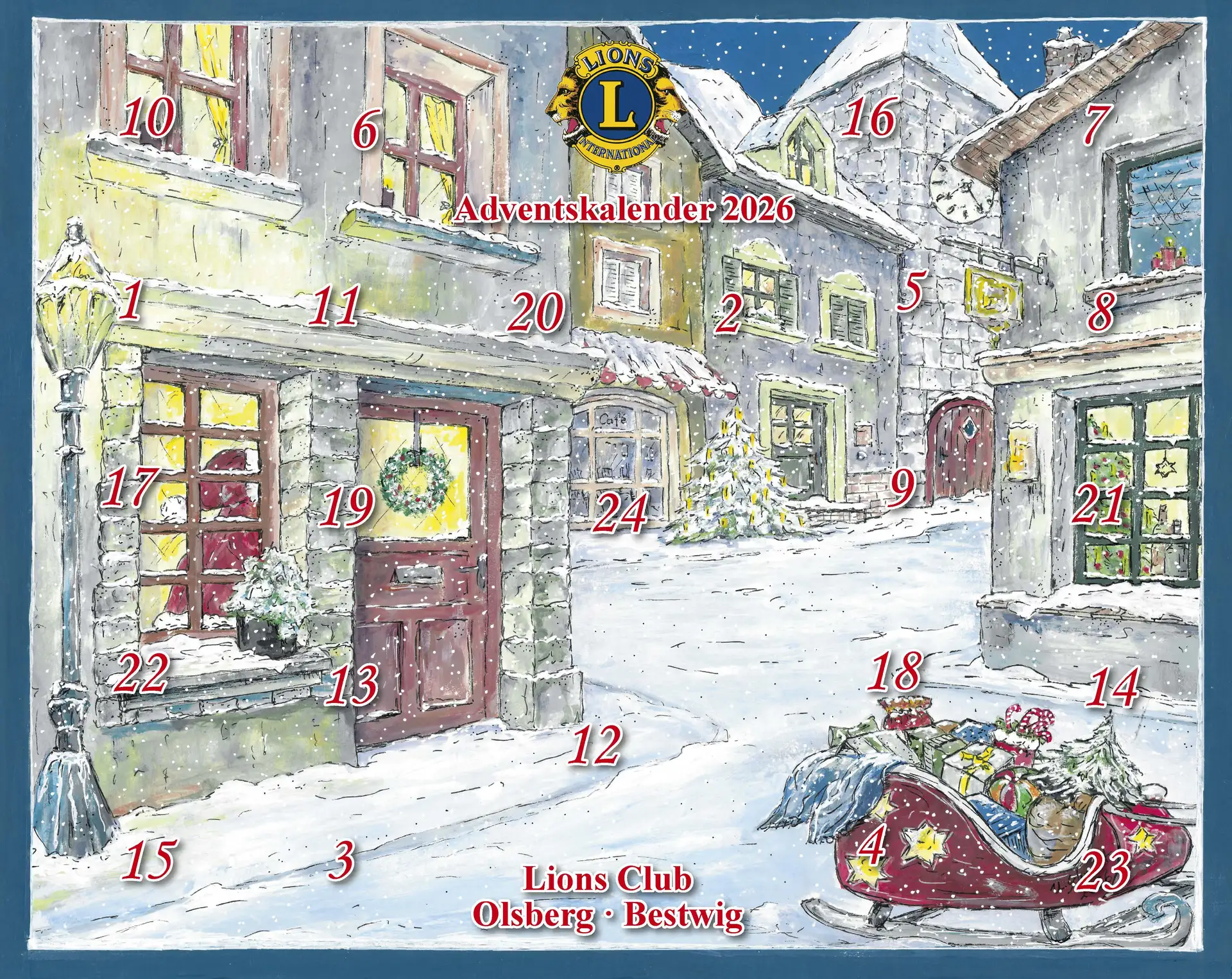 140 Preise im Wert von rund 11.000 Euro – und jede Menge gute Taten: Mit dem Adventskalender des Lions Clubs Olsberg-Bestwig wird die Vorweihnachtszeit zur doppelten Bescherung.