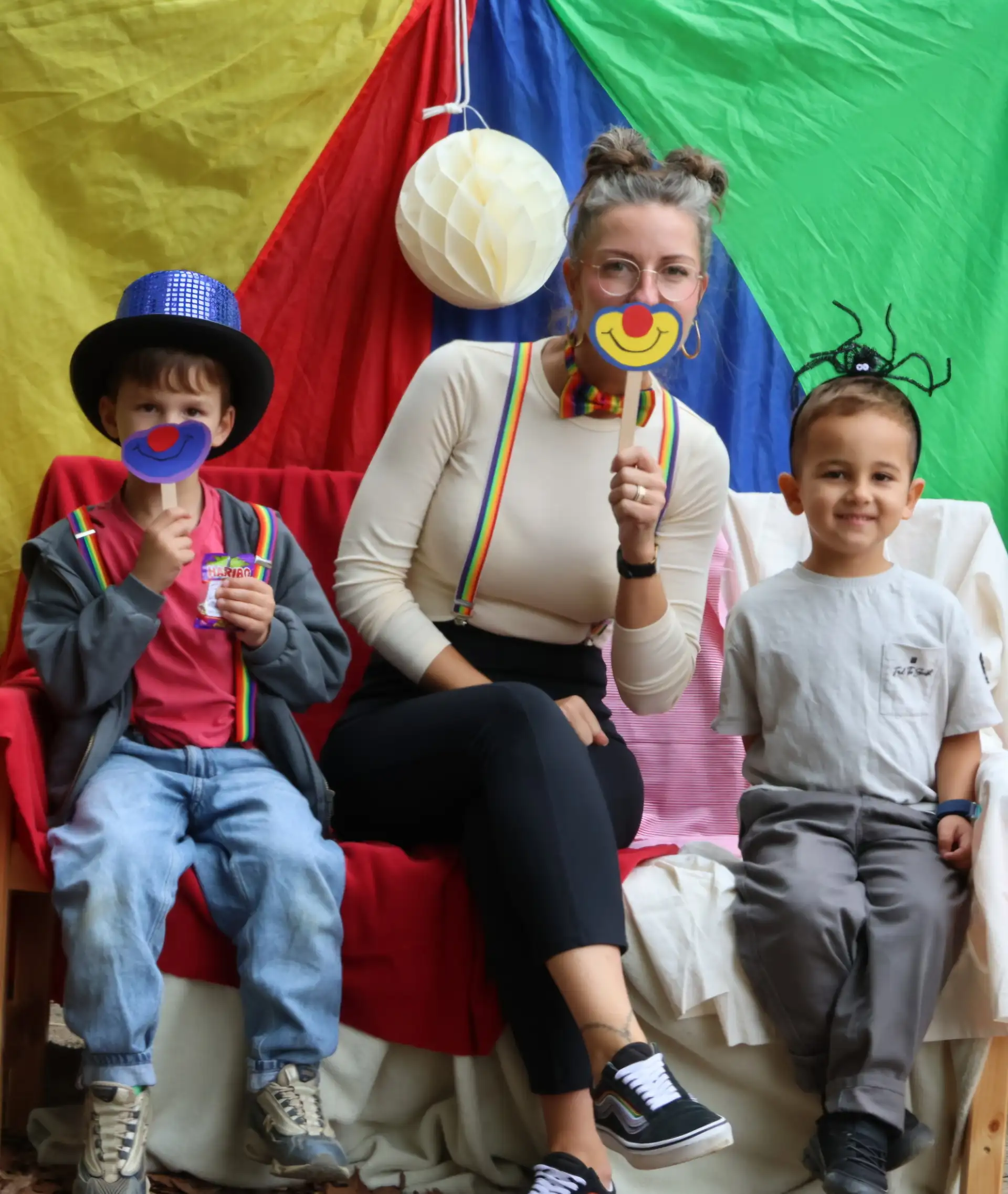 Foto eines Zirkusfestes.