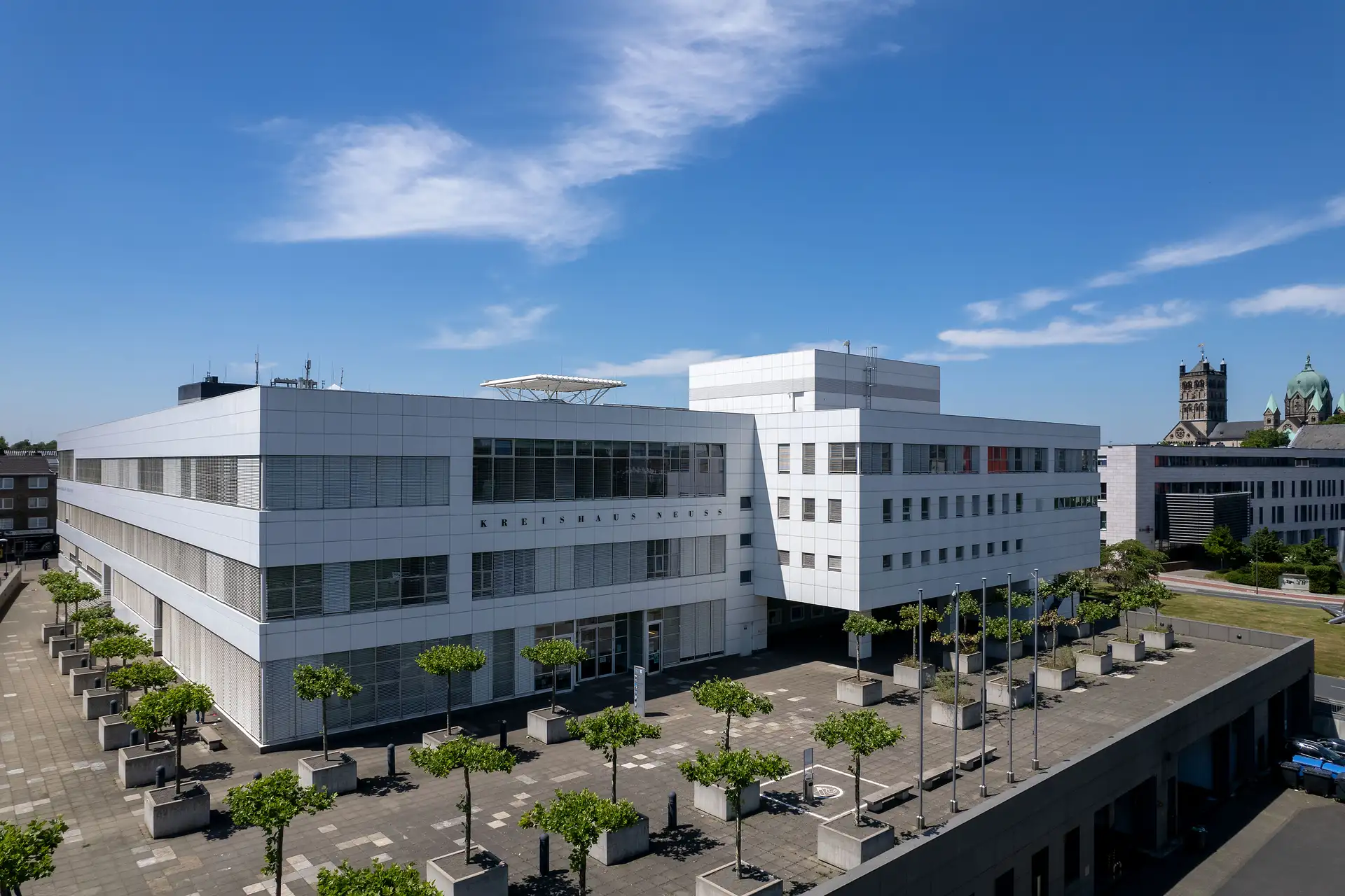 Kreishaus Neuss, Drohne
