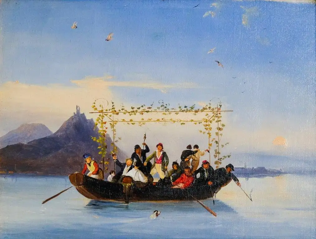 Kuratorenführung im Siebengebirgsmuseum: „Landschaft, Sage und Geschichte. Caspar Scheuren und der Rhein“