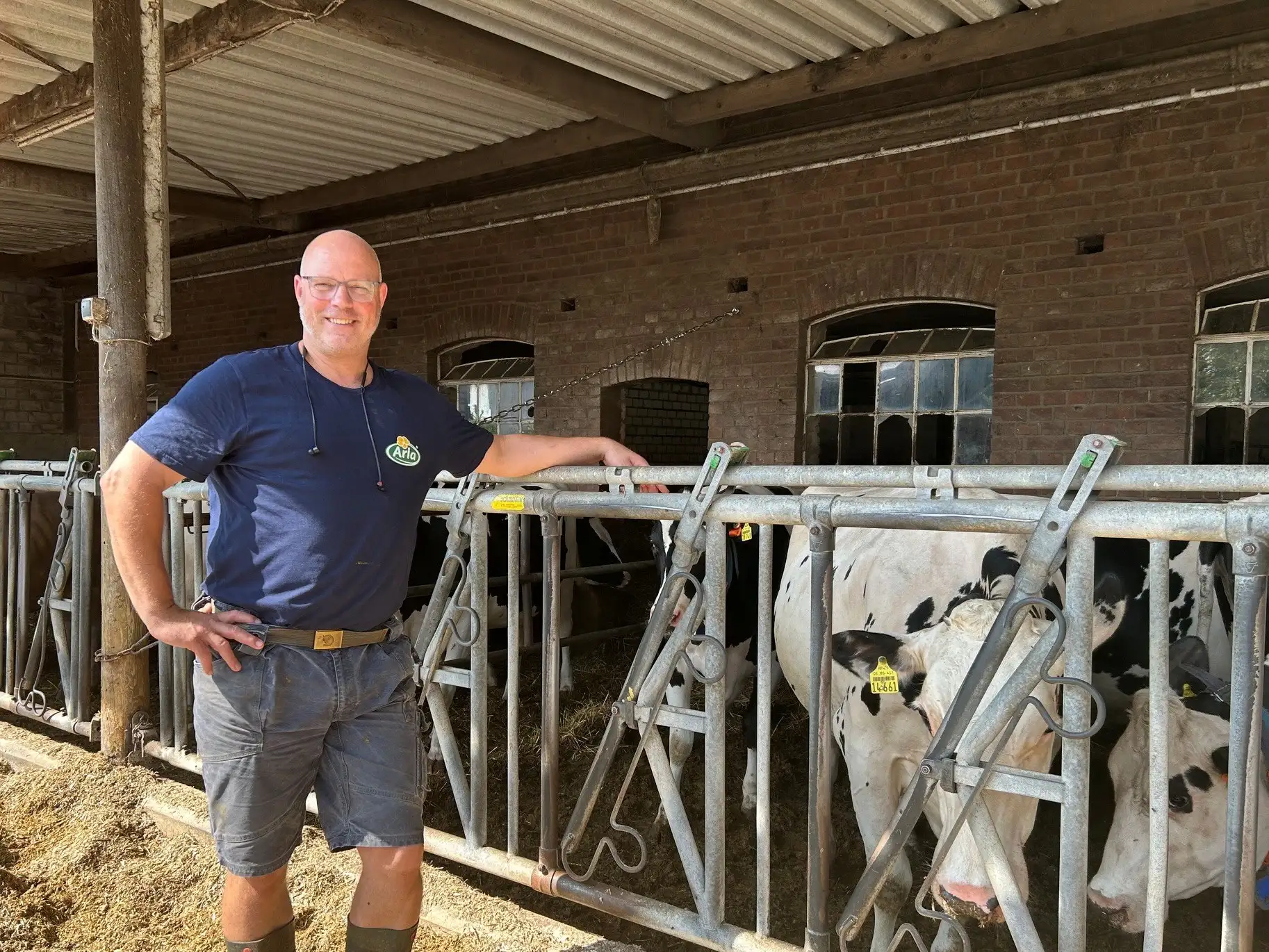 Ein Porträtfoto von Landwirt Markus Hübers.