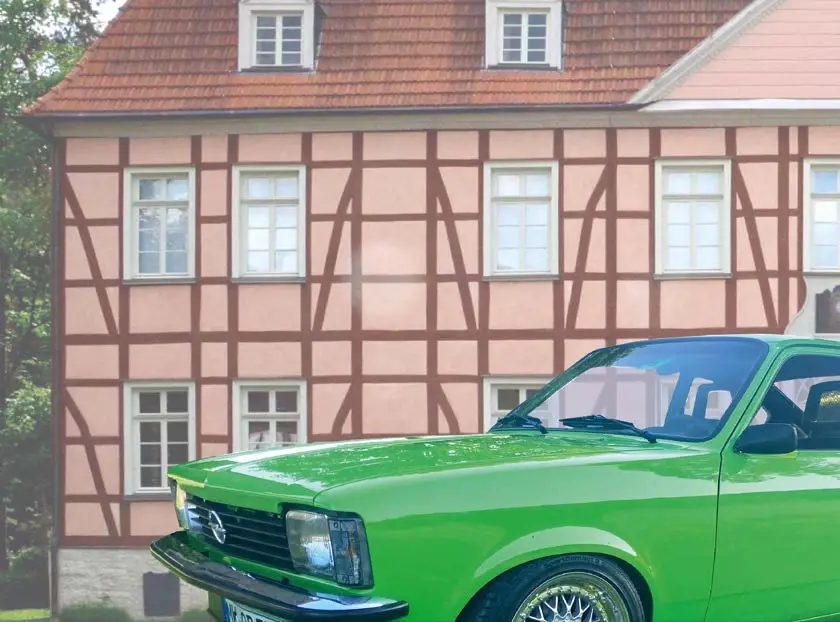 Plakat für „Gut Rödinghausen Classics 2026“ mit Angaben zu Datum, Uhrzeit und Eintritt sowie Oldtimer-Motiv.