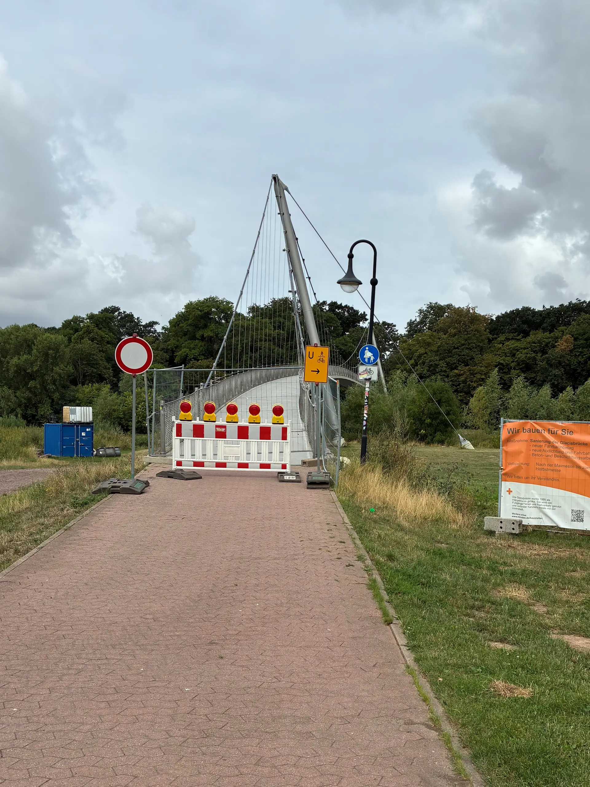 Sanierung der Glacisbrücke in Minden: Vollsperrung für Fuß- und Radverkehr ab 24. August